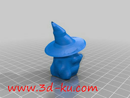 3D打印模型黑暗魔法师的图片