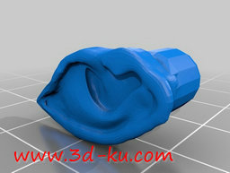 3D打印模型火神耳朵的图片