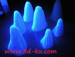 3D打印模型蓝色的幽灵的图片