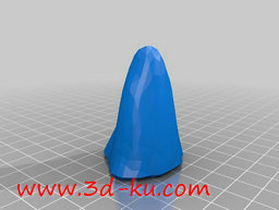 3D打印模型蓝色的幽灵的图片