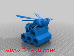 3D打印模型休息的飞蚁的图片