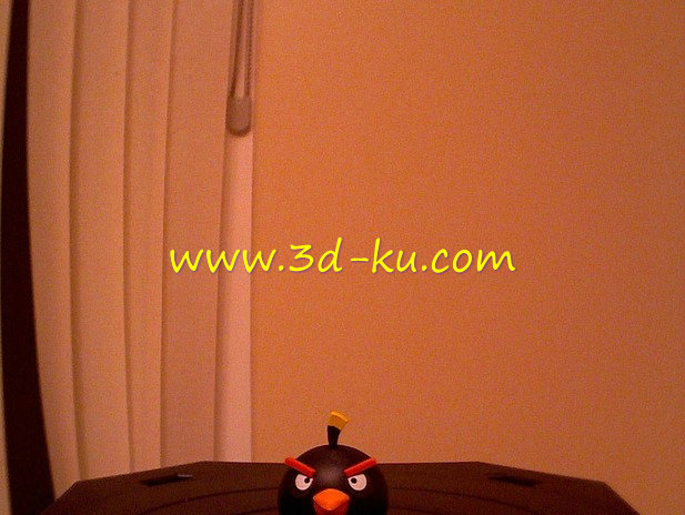 愤怒的黑鸟模型的图片1
