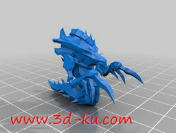 3D打印模型星际争霸里的刺蛇的图片