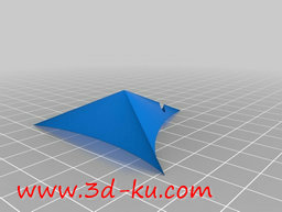 3D打印模型漂亮的星型风铃吊坠的图片
