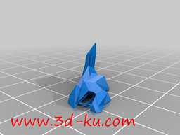 3D打印模型手持双刀的异形虫王的图片