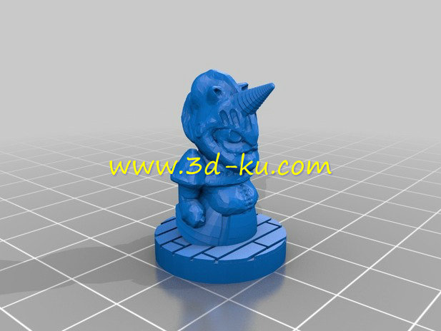 沧桑的白冬先生模型的图片1