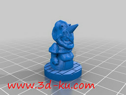 3D打印模型沧桑的白冬先生的图片