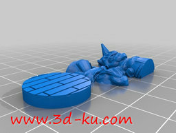 3D打印模型沧桑的白冬先生的图片