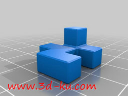 3D打印模型联锁拼图魔方的图片