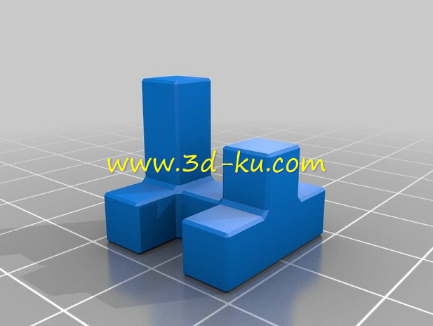 联锁拼图魔方模型的图片3