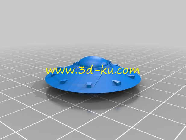 UFO福克斯飞碟模型的图片1