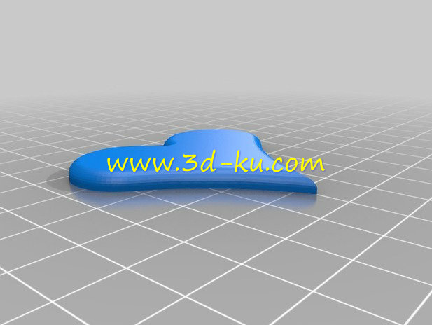 心形项链挂件模型的图片4