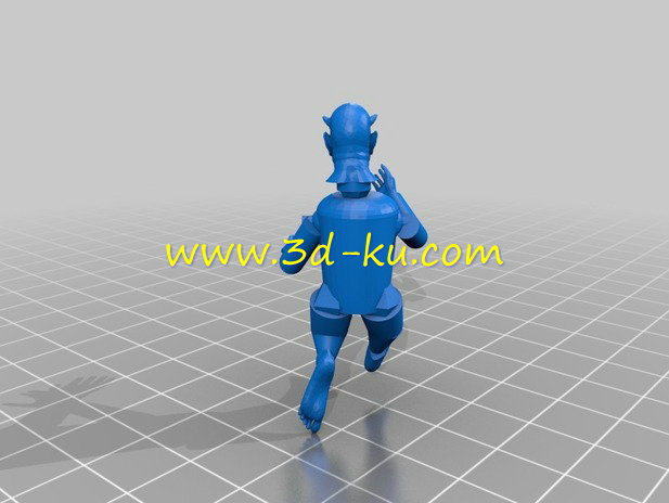 一个跳舞的雕塑模型的图片1