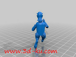 3D打印模型一个跳舞的雕塑的图片