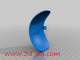 3D打印模型半圆形的水杯盖子的图片