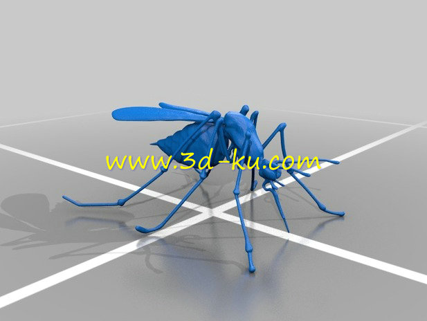 吸血的蚊子模型的图片1