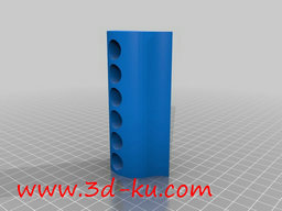 3D打印模型试用香水支架的图片