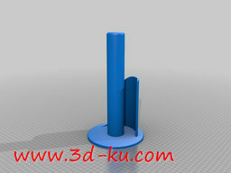3D打印模型卷筒纸轴的图片