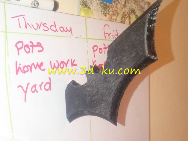 蝙蝠侠形状磁铁模型的图片1