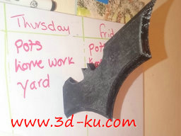 3D打印模型蝙蝠侠形状磁铁的图片