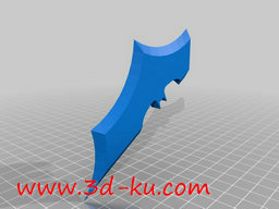 3D打印模型蝙蝠侠形状磁铁的图片