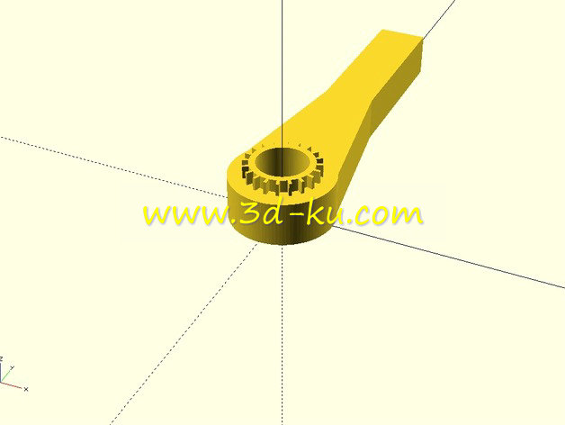 自行车底部支架拆卸工具模型的图片1