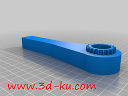 3D打印模型自行车底部支架拆卸工具的图片