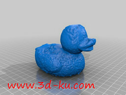 3D打印模型鸭子玩偶的图片