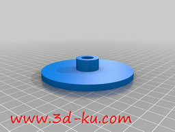 3D打印模型鱼杆架的图片
