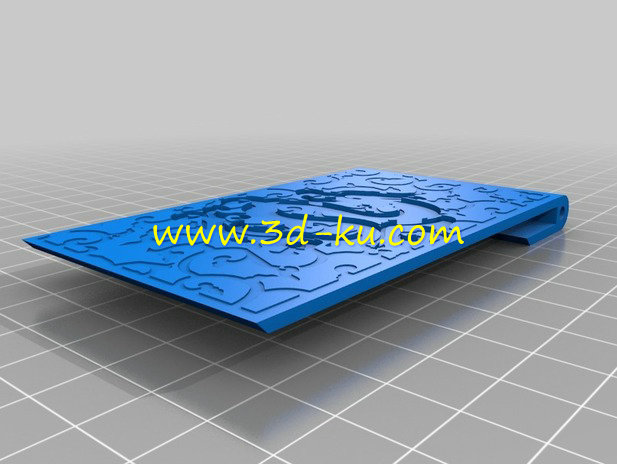 龙马图案名片盒模型的图片3