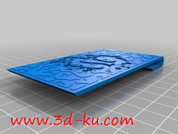 3D打印模型龙马图案名片盒的图片
