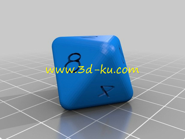 奇形怪状的骰子模型的图片4