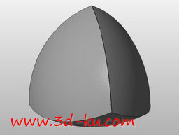 3D打印模型迈斯纳四面体的图片