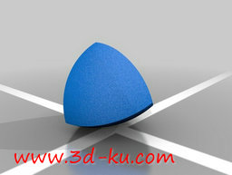 3D打印模型迈斯纳四面体的图片