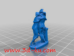 3D打印模型拥抱的圣女的图片