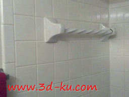 3D打印模型自制毛巾杆的图片