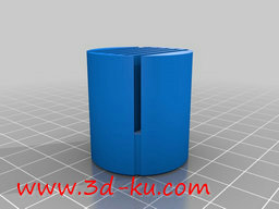 3D打印模型SD卡容器的图片