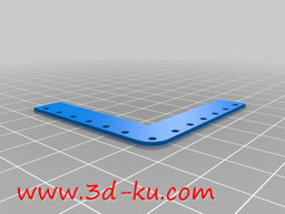 3D打印模型地毯边角支撑的图片