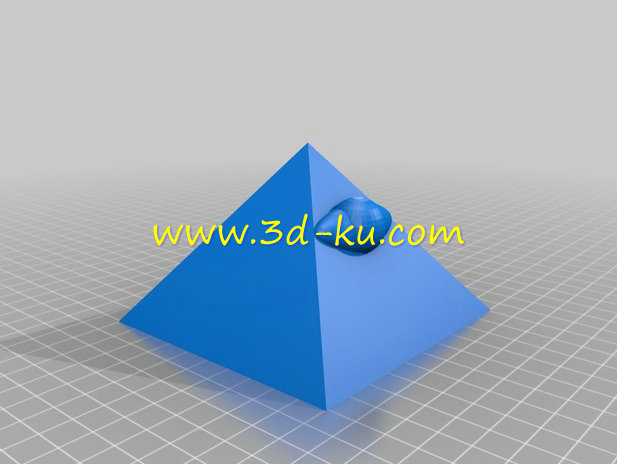 金字塔的眼睛模型的图片2