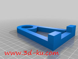 3D打印模型A型线材架的图片