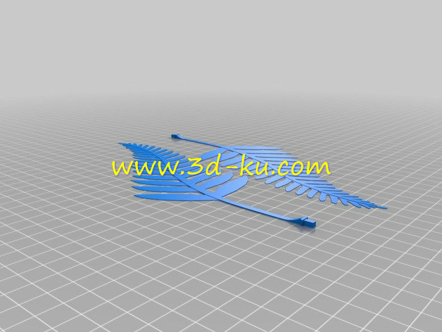 蕨类植物的灯罩模型的图片2