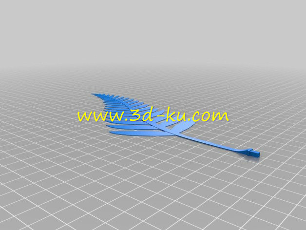 蕨类植物的灯罩模型的图片3
