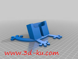 3D打印模型摩托罗拉青蛙手机座的图片