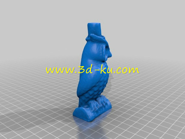 雄性猫头鹰模型的图片1