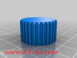 3D打印模型带盖的水瓶的图片