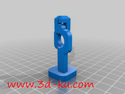 3D打印模型蚊子展示架的图片