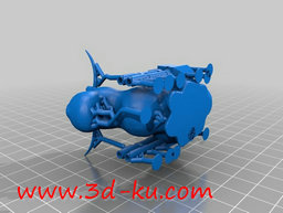 3D打印模型凶残的恶魔兔子的图片