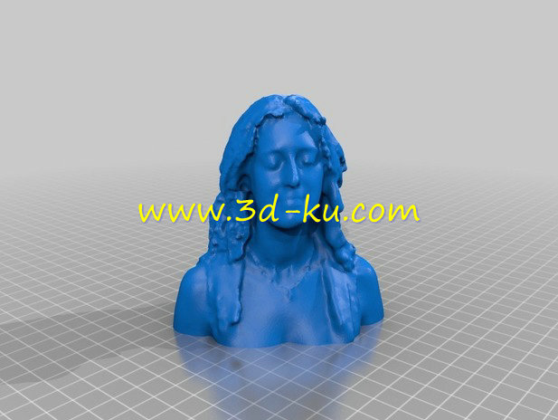 梅丽莎克林顿半身像模型的图片2