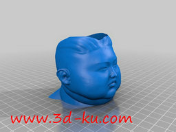 3D打印模型金三胖的图片