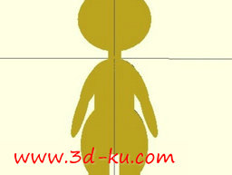 3D打印模型可爱的兔女孩的图片